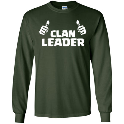 Mobile Gamers T-shirt Clan Leader Forest Green