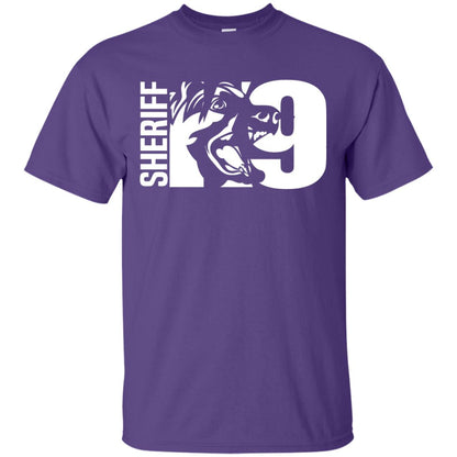 K-9 Sheriff Deputy Hoodie Leo Off Duty Cops Law Enforcement T-shirt Purple