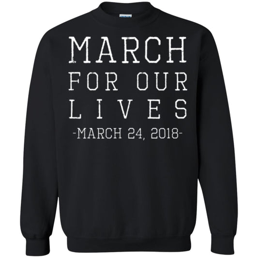 March For Our Lives March 24 2018 Anti Gun T-shirt Black