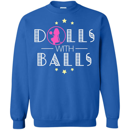 Bowling Lover T-shirt Dolls With Balls T-shirt Royal
