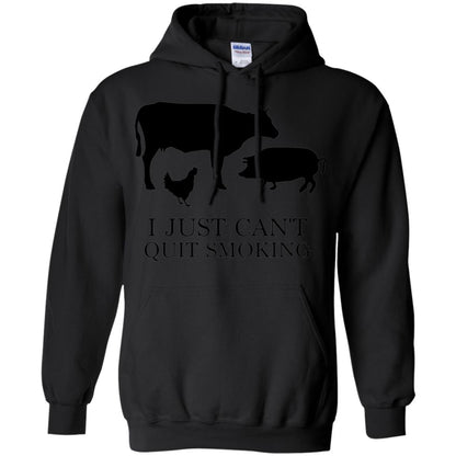 I Just Cant Quit Smoking Bar-b-que Hot And Smokey Shirt Black
