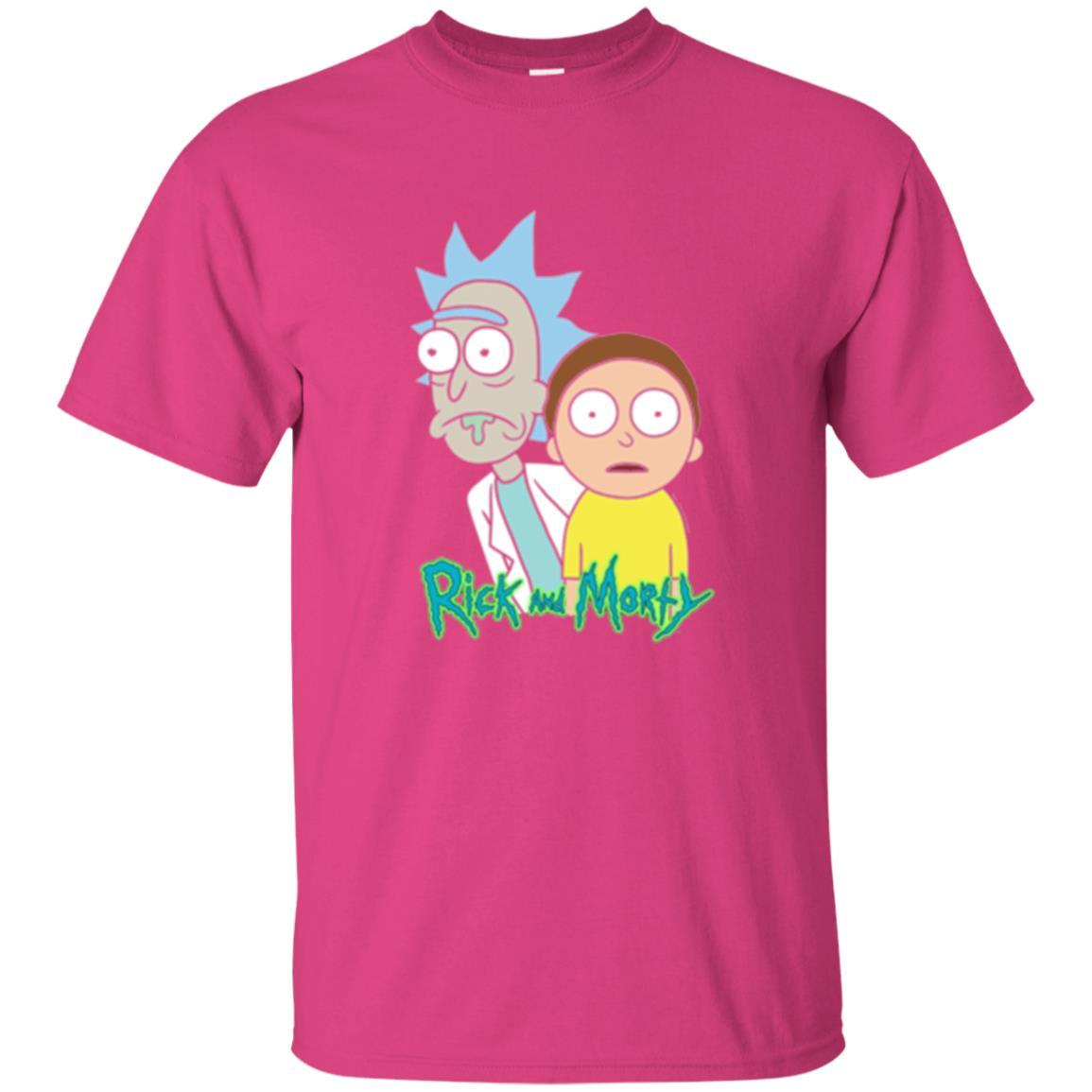 Film T-shirt Rick And Morty Stunned Heliconia