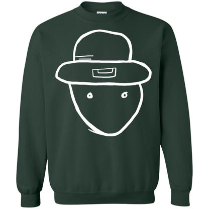 Amateur Leprechaun Sketch Mobile Alabama St Patrick_s Day T-shirt Forest Green
