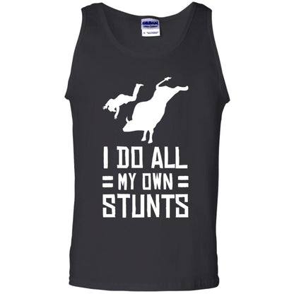 Bull Rider Shirt I Do All My Own Stunts Black
