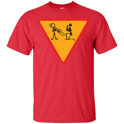 Trombone Lovers T-Shirt Funny Trombone Red