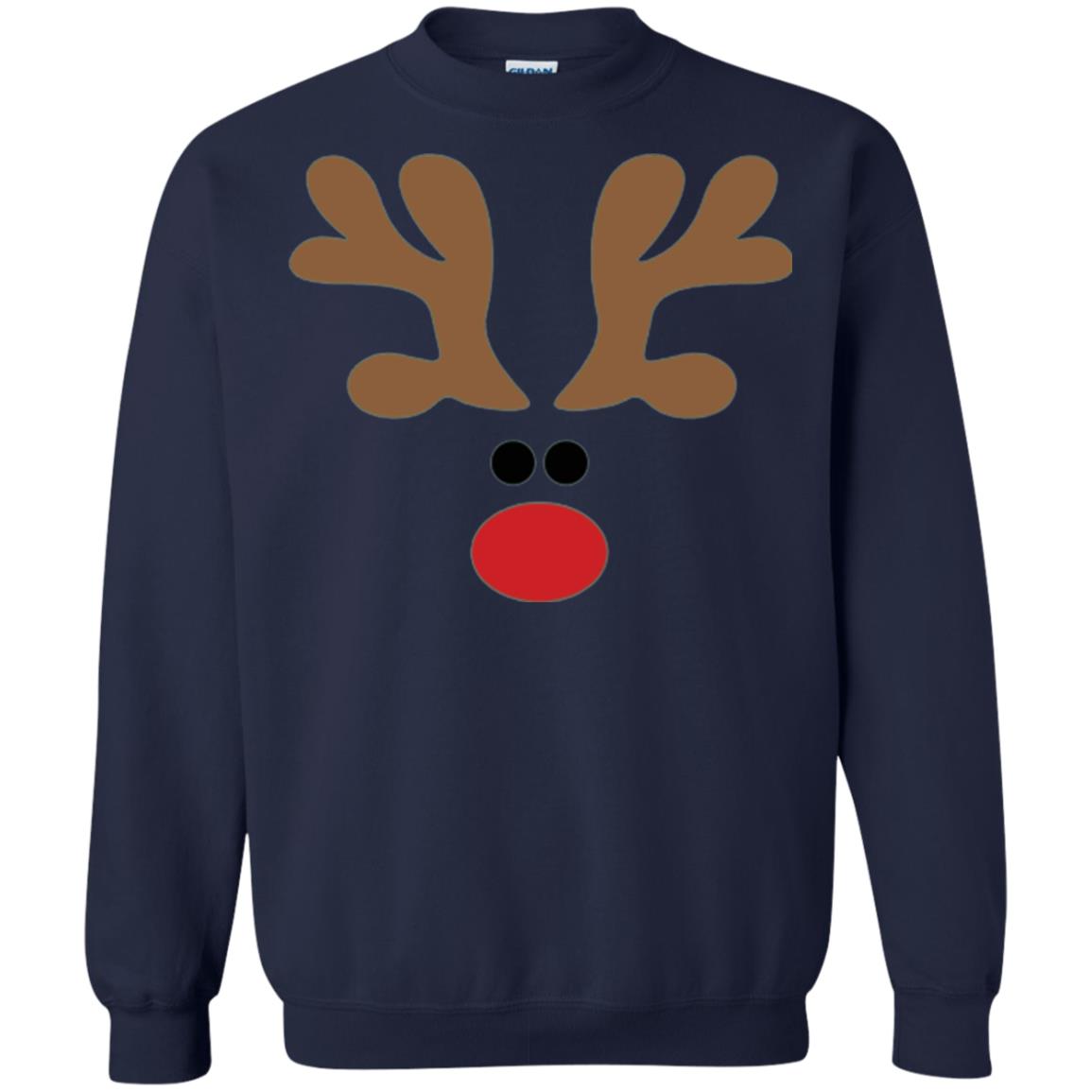 Christmas T-shirt Reindeer Navy