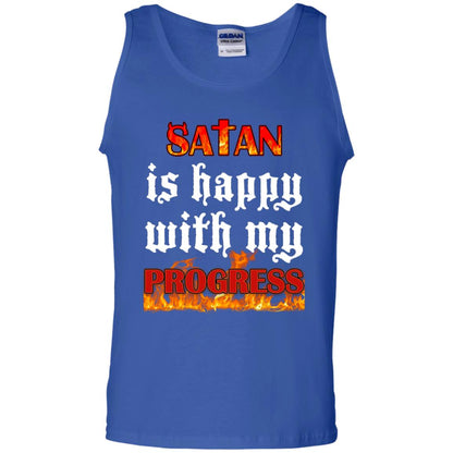 Santa Is Happy With My Progress Shirt Royal