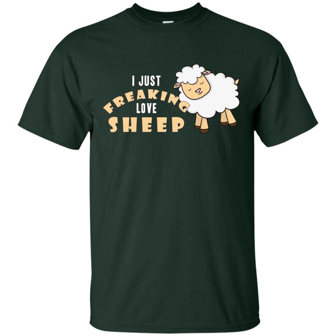 I Just Freaking Love Sheep Shirt Forest