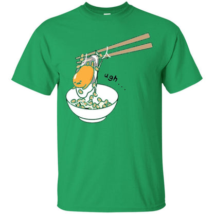 Gudetama Chopsticks T-shirt Irish Green