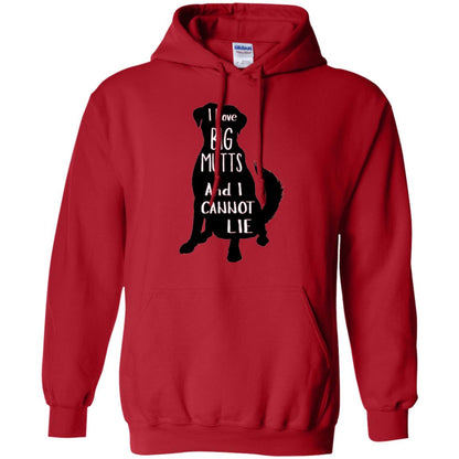 Dog Lovers T-shirt I Love Big Mutts And I Don_t Lie Red