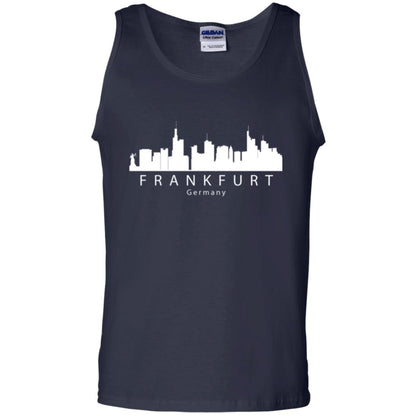 Frankfurt Germany Skyline T-shirt Navy