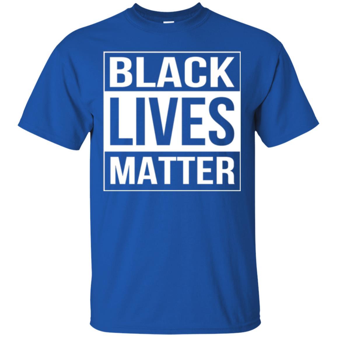 Political T-shirt Black Lives Matter T-shirt Royal