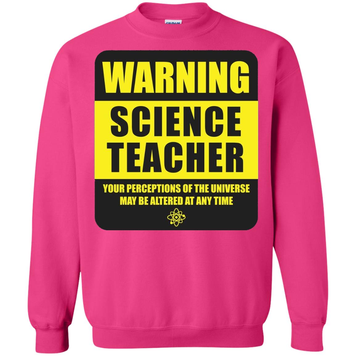 Science Teacher Your Perceptions Of The Universe T-shirt Heliconia