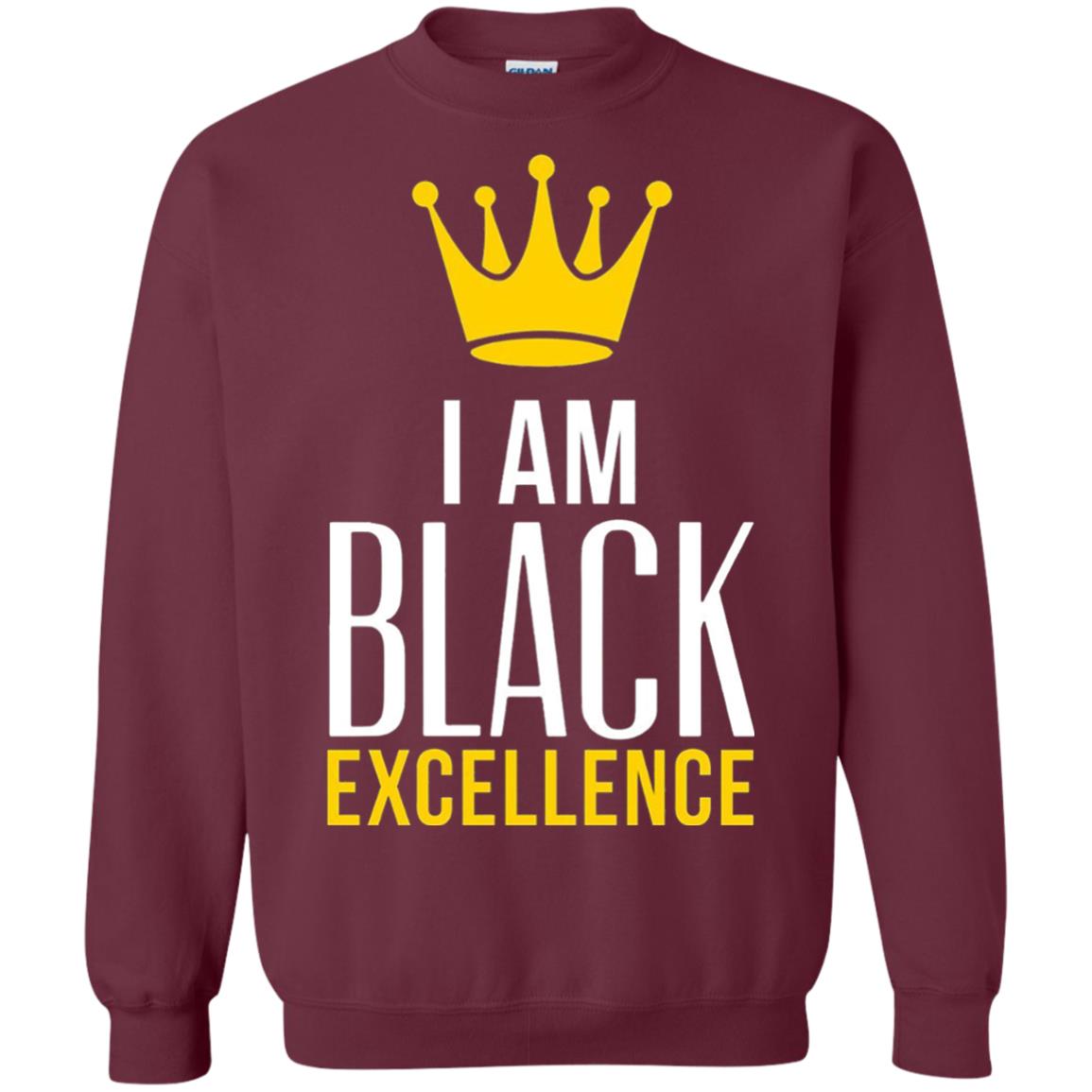 Black Excellence T-shirt Melanin Poppin_ Queen King Maroon