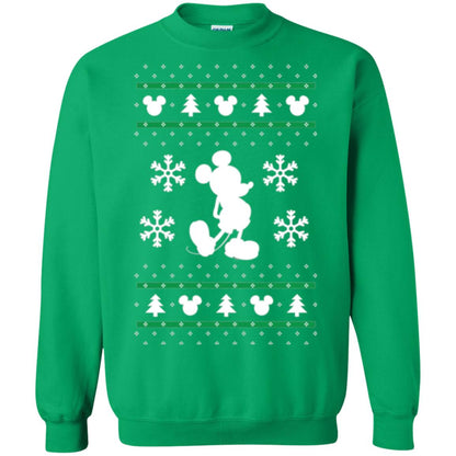 Christmas T-shirt Mickey Mouse Irish Green