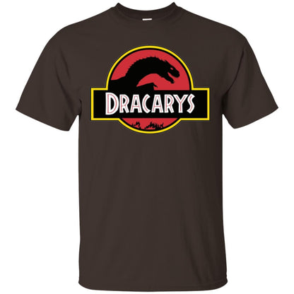 Dracarys Dragon Dinosaur T-shirt Dark Chocolate