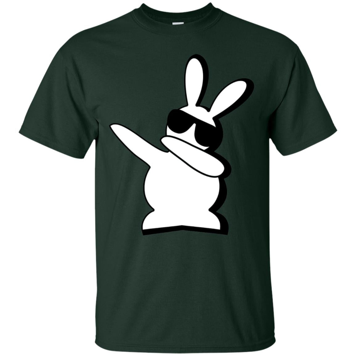 Dabbing Hip Hop Bunny Easter Shirt Forest