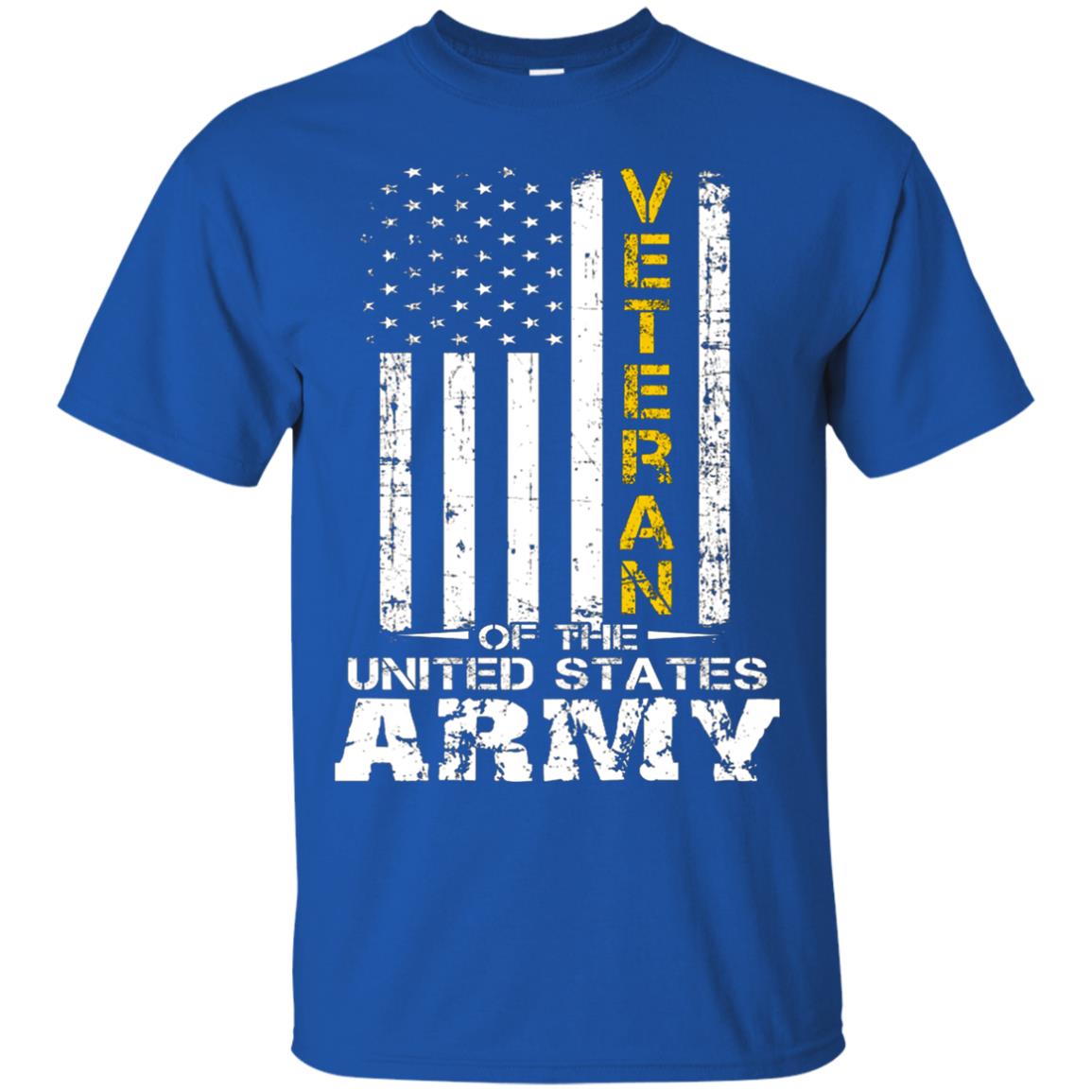 Veteran Of United States Us Army Premium Shirt Royal