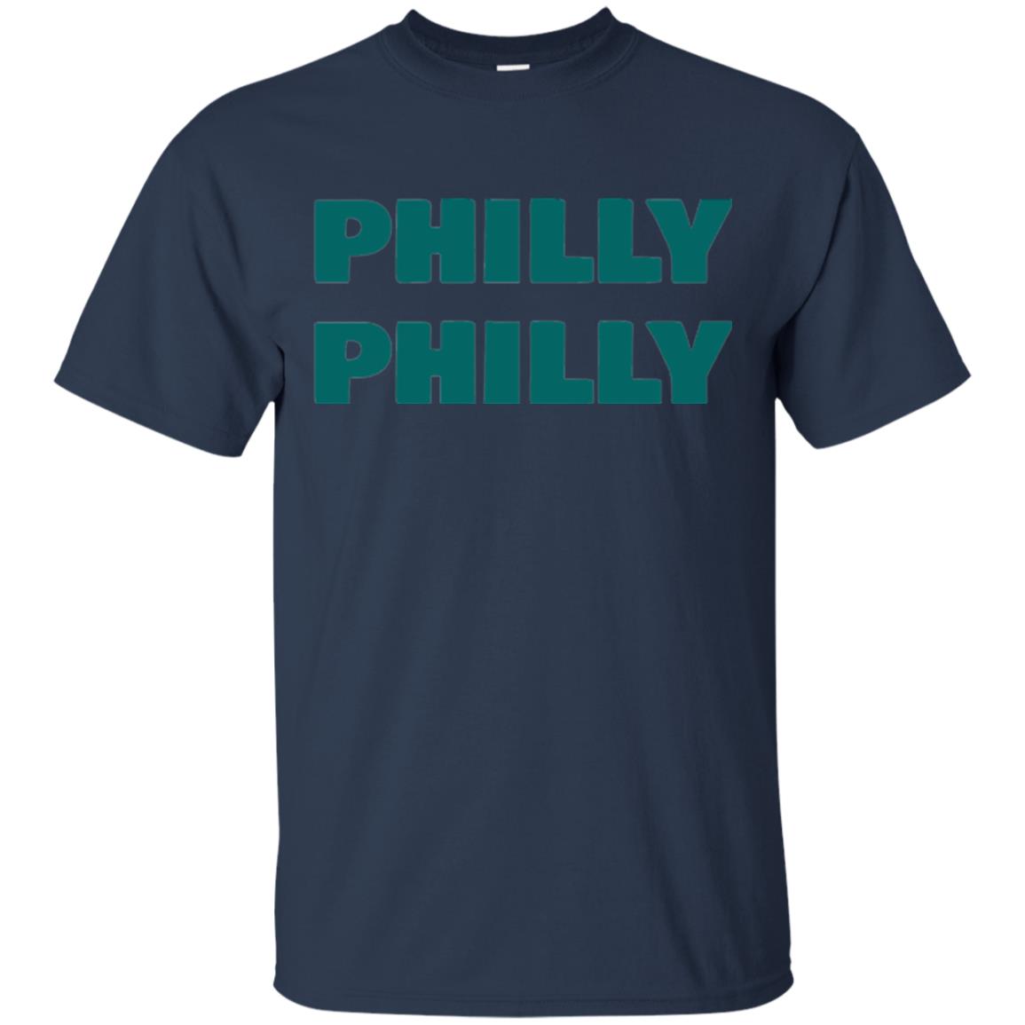 Football Lover T-shirt Philly Philly Philadelphia T-shirt Navy
