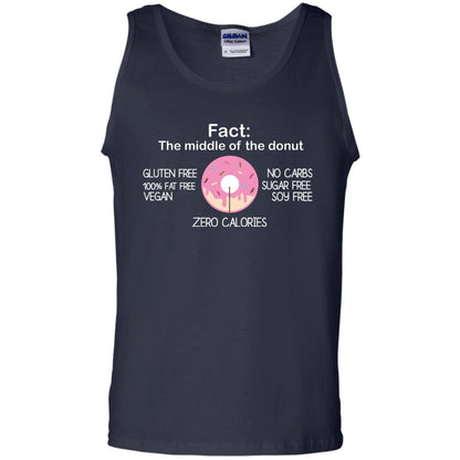 Fact The Middle Of The Donut Zero Calories Shirt Navy