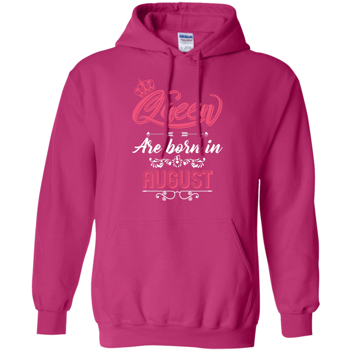 Brithday T-Shirt Queen Are Born In August Heliconia