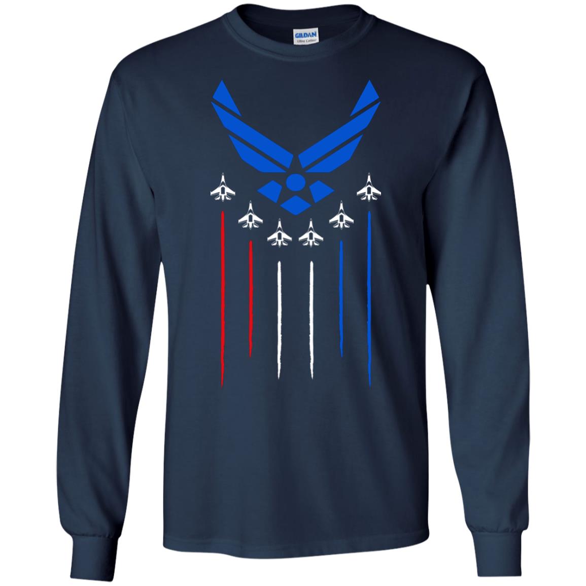Air Force America Military Shirt Navy