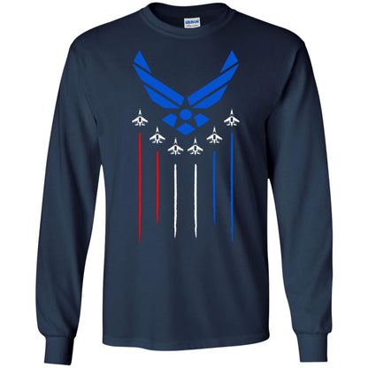 Air Force America Military Shirt Navy