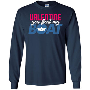 Love Day Couple T-shirt Valentine You Float My Boat