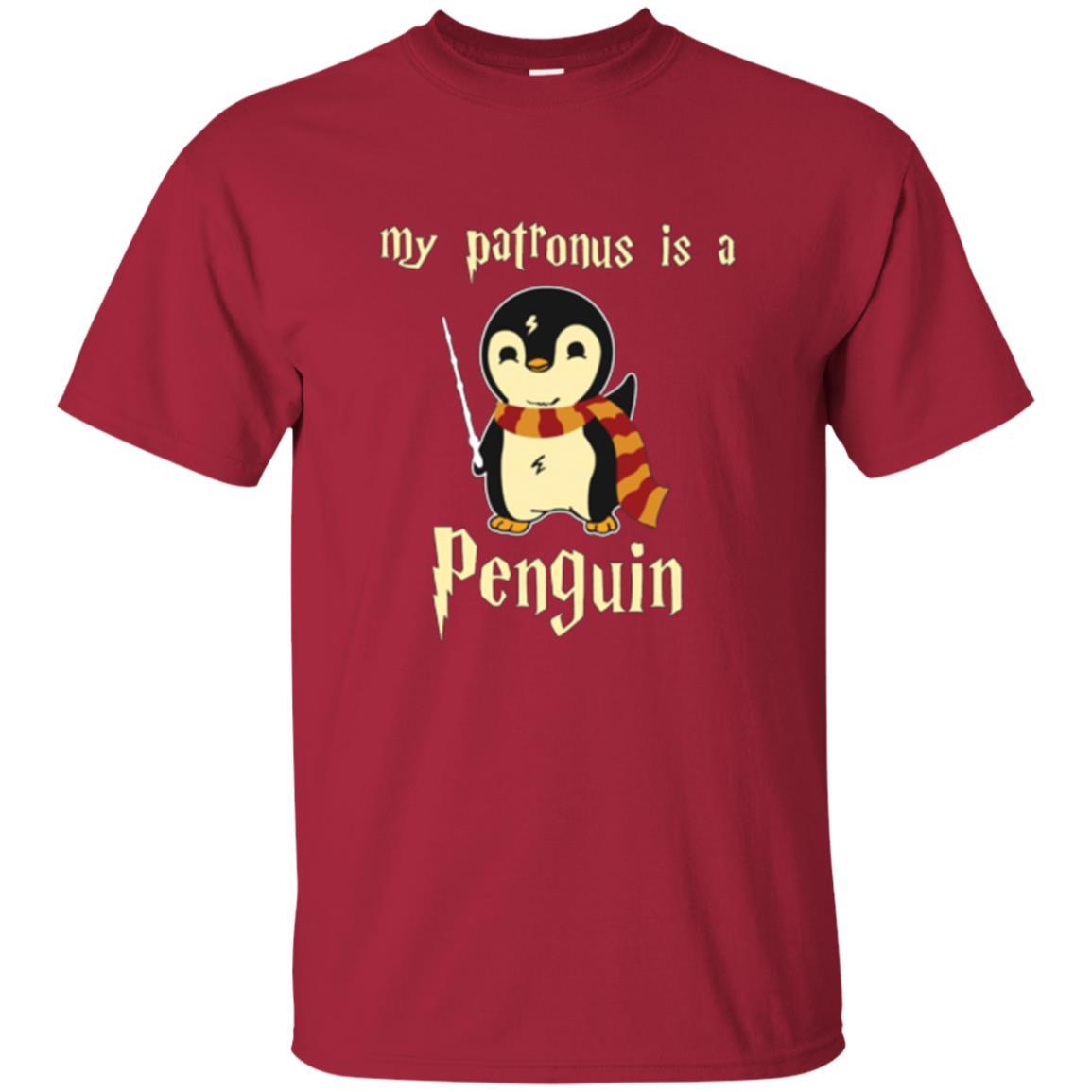 Penguin Lover T-shirt My Patronus Is A Penguin Cardinal
