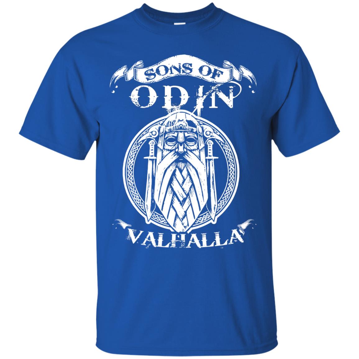 Sons Of Odin Valhalla Viking T-shirt Royal