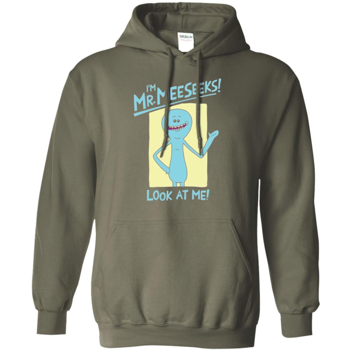 Film T-shirt I'm Mr. Meeseeks Look At Me Military Green