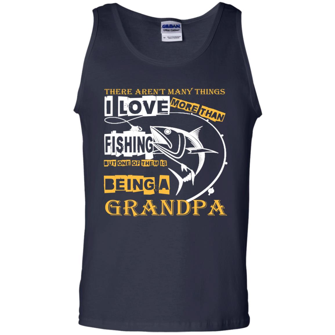 But One Of Them Is Being A Grandpa Papa T-shirt Navy