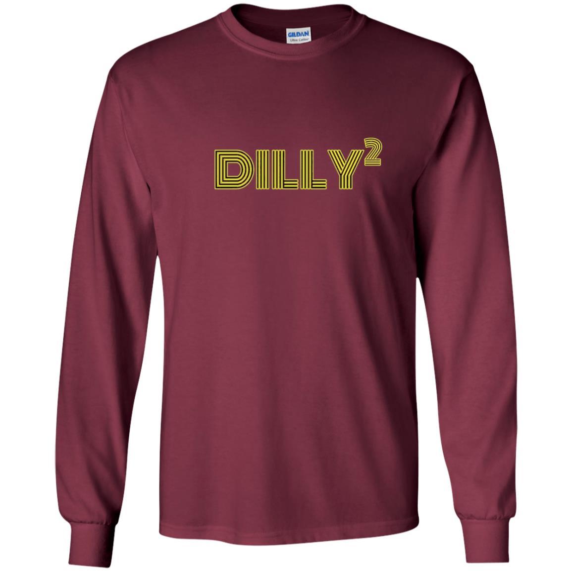 Christmas T-shirt Dilly Squared Maroon