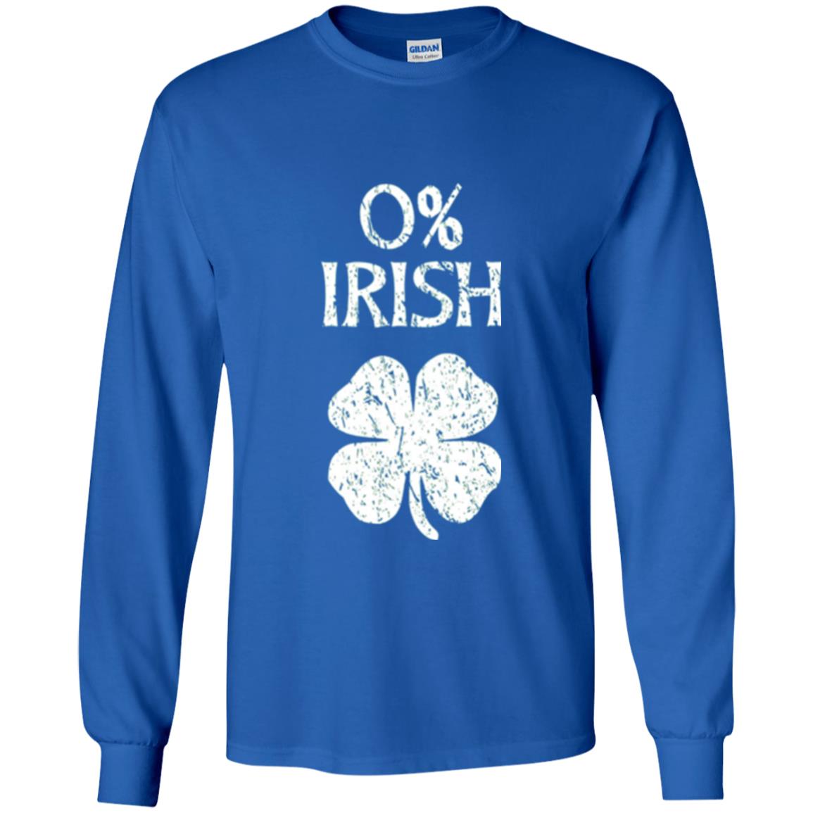 St. Patrick Day T-shirt Shamrocks 0_ Irish Vintage Royal