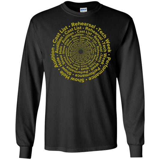 Actor T-shirt Circle Of Life Stages Black