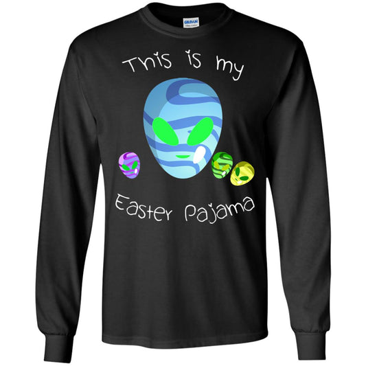 Easter Pajama Alien Shirt Black