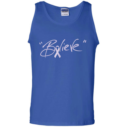 All Cancer Awareness Shirt Lavender Ribbon Believe Royal