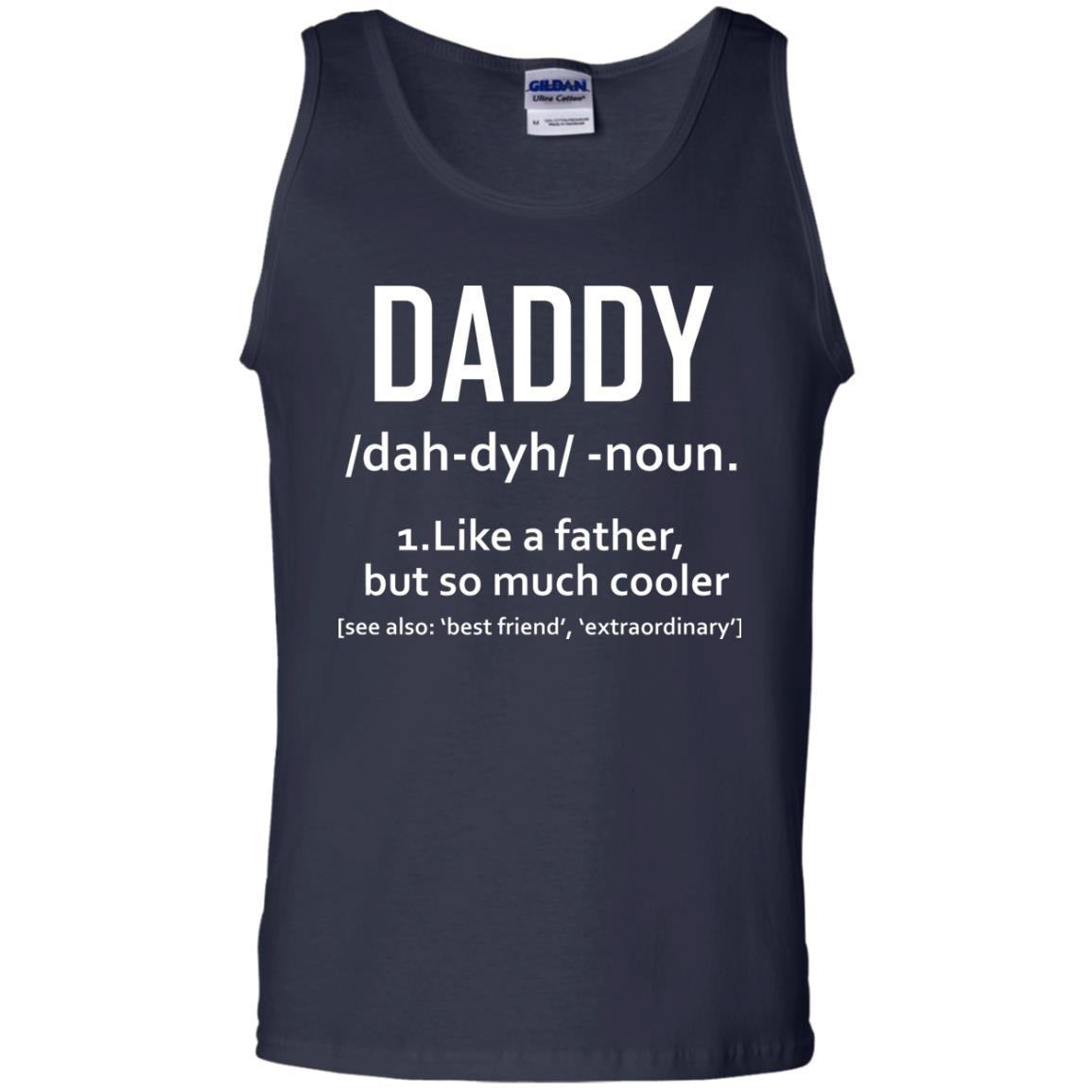 Daddy Like A Father But So Much Cooler Shirt Navy