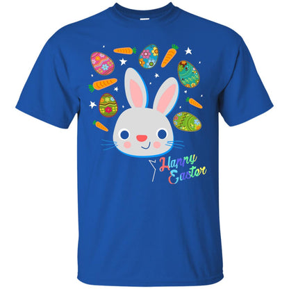 Happy Easter Bunny And Carrot Shirt Royal