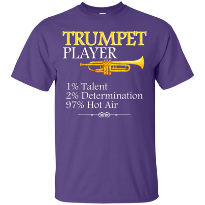 Trumpet Player Gift Shirt For Trumpet Lover Purple