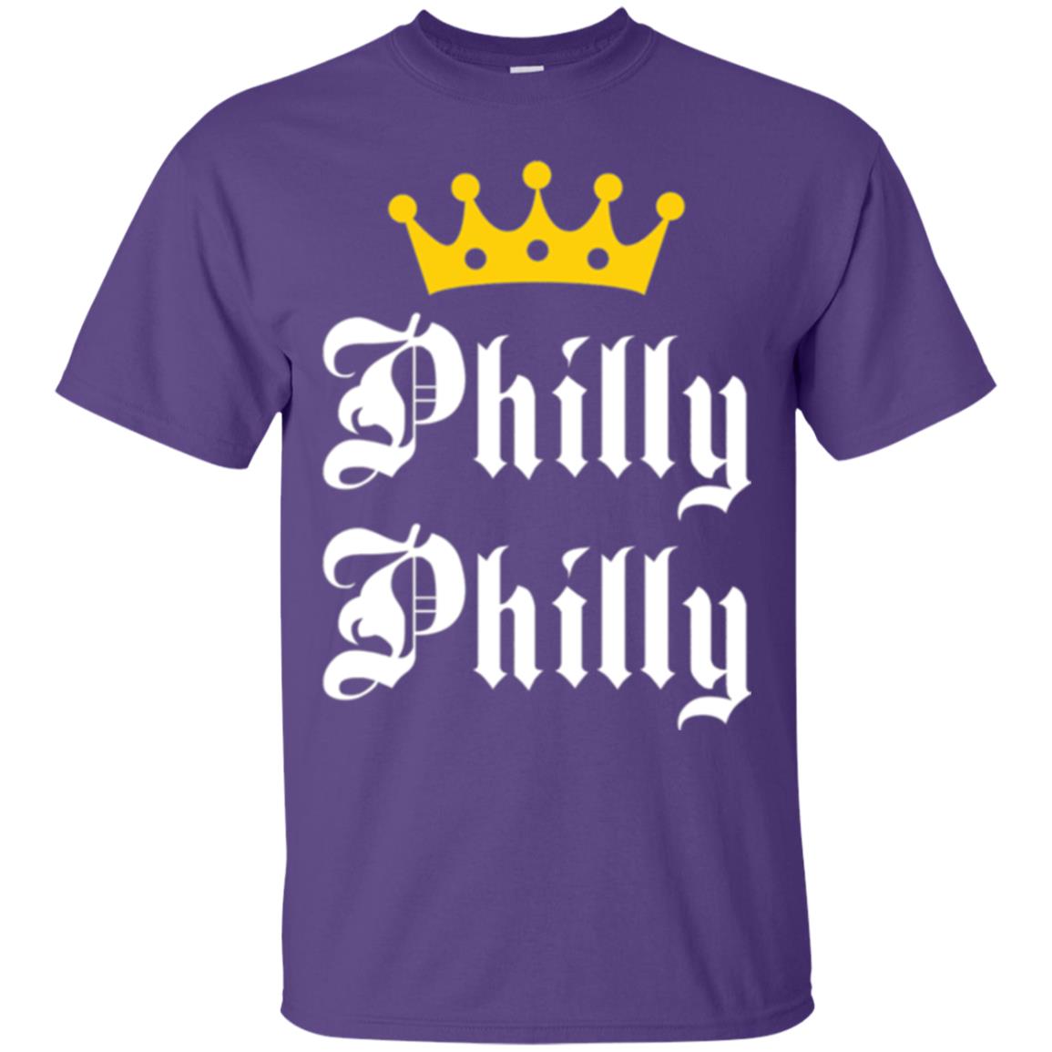 Football Lover T-shirt Philly Philly Philadelphia Football Fan Purple