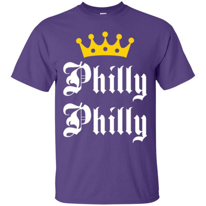 Football Lover T-shirt Philly Philly Philadelphia Football Fan Purple
