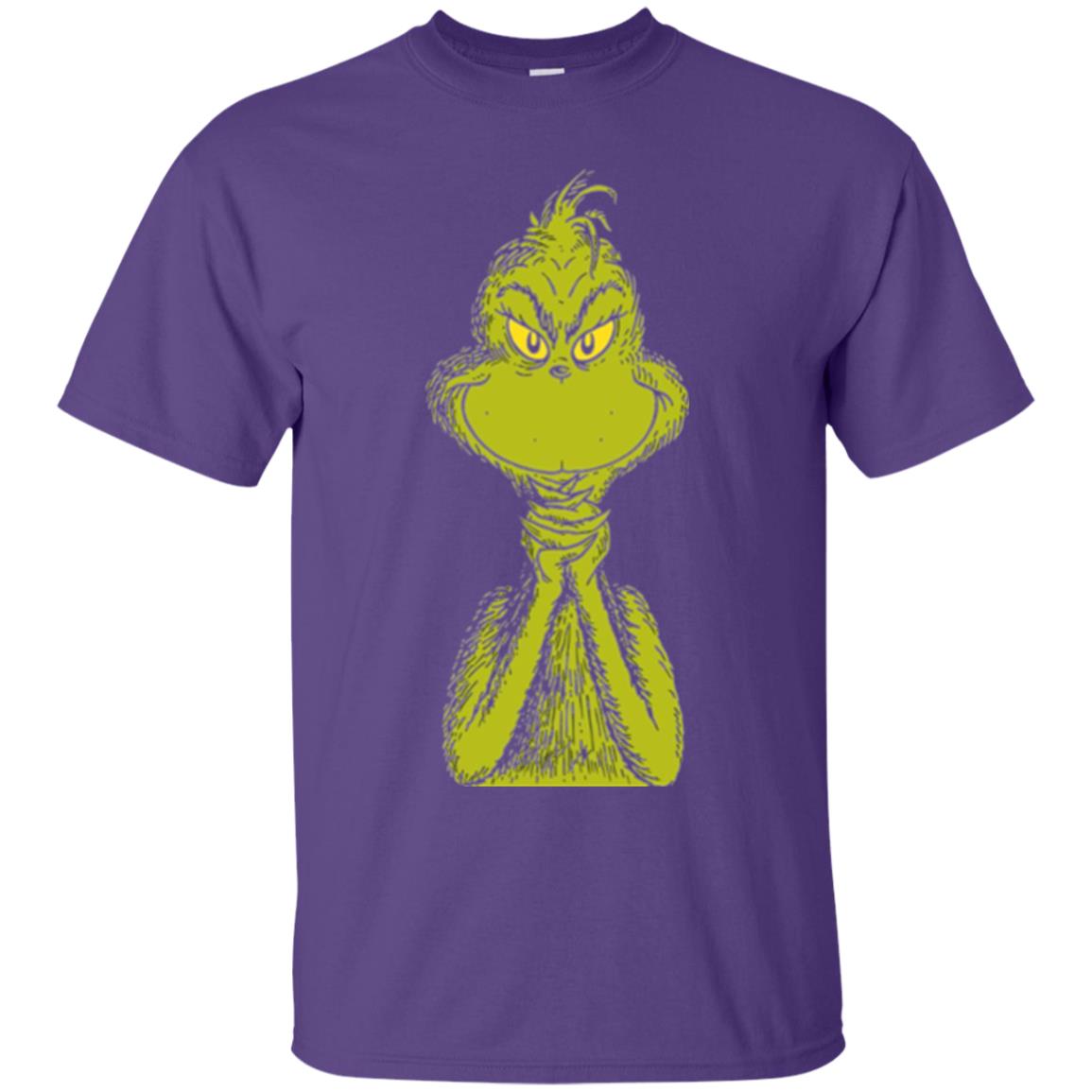 Dr. Seuss Classic Sly Grinch T-shirt Purple