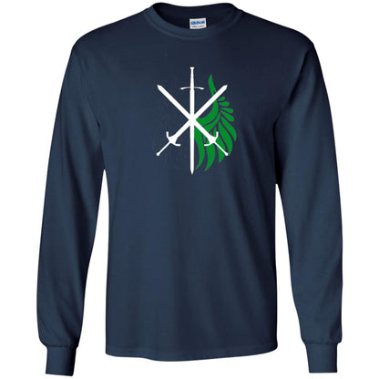 Battle Wings Of Medieval Victory T-shirt Navy