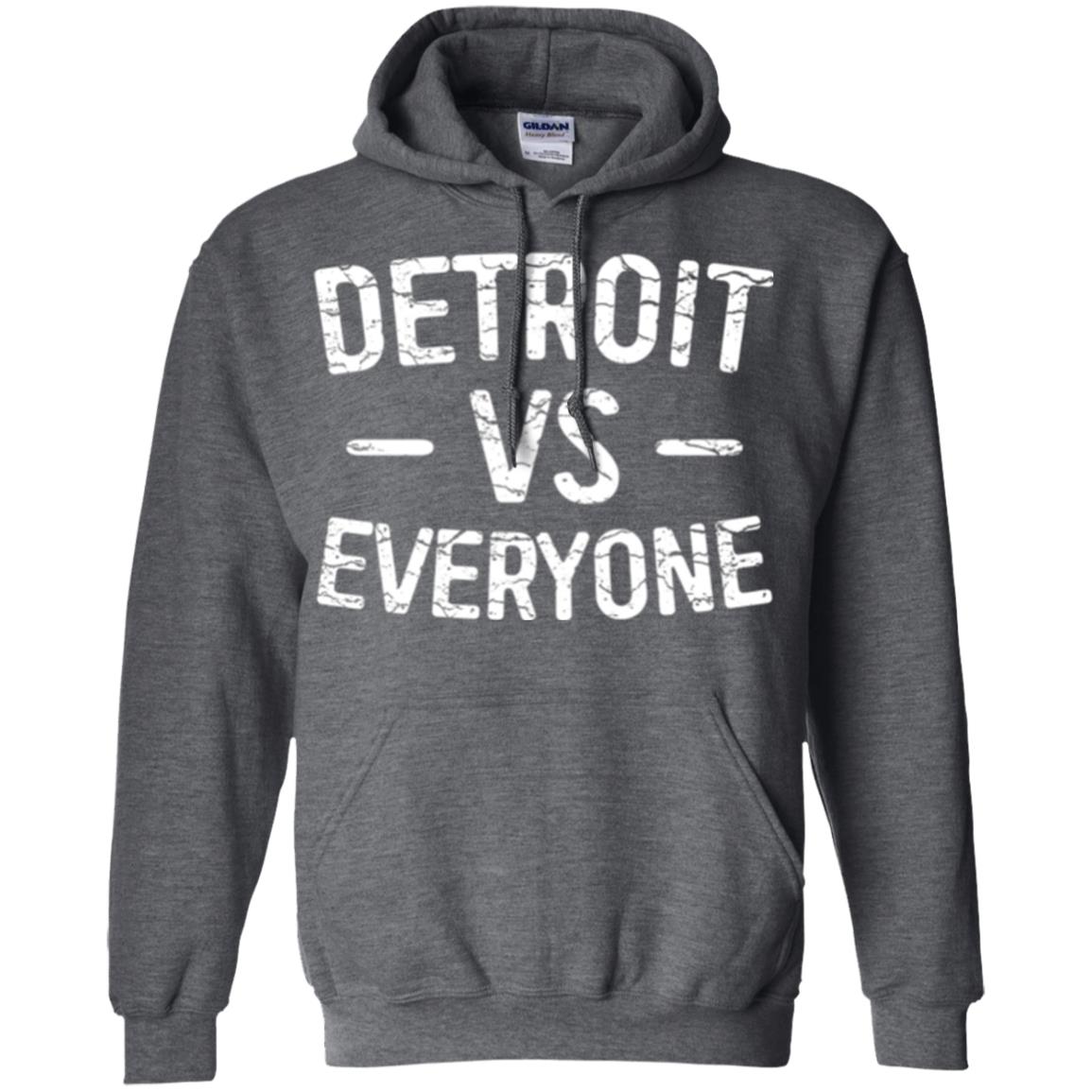 Detroit Vs Everyone T-shirt Dark Heather