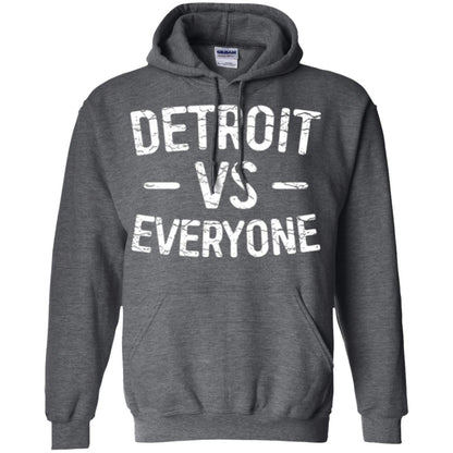 Detroit Vs Everyone T-shirt Dark Heather