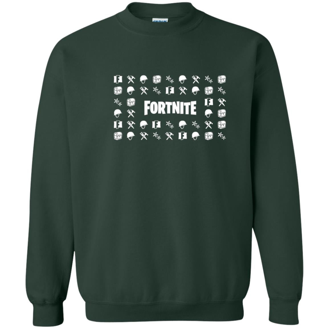 Fortnite Tapestry Shirt Forest Green