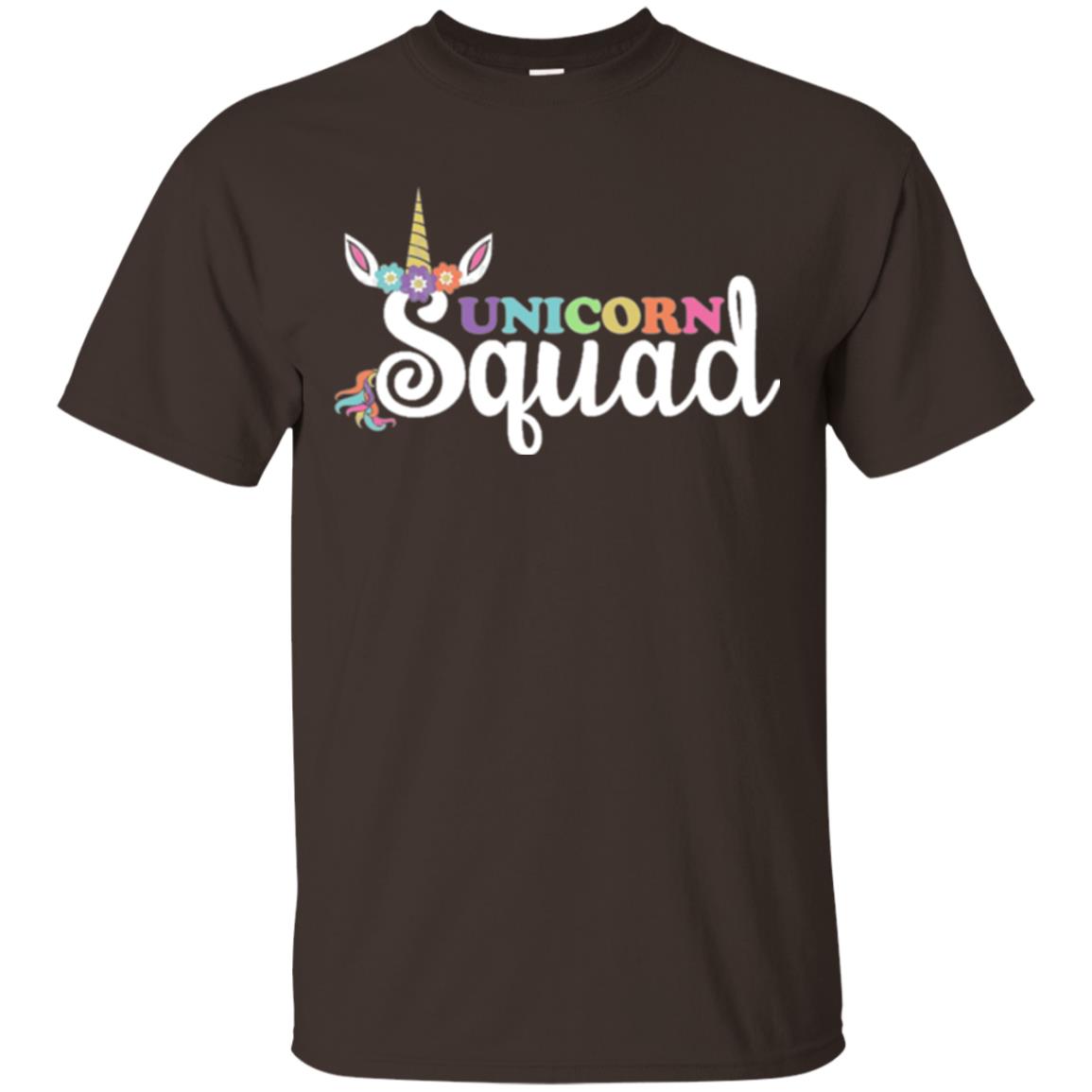 Unicorn Squad Unicorn Lover T-shirt Dark Chocolate