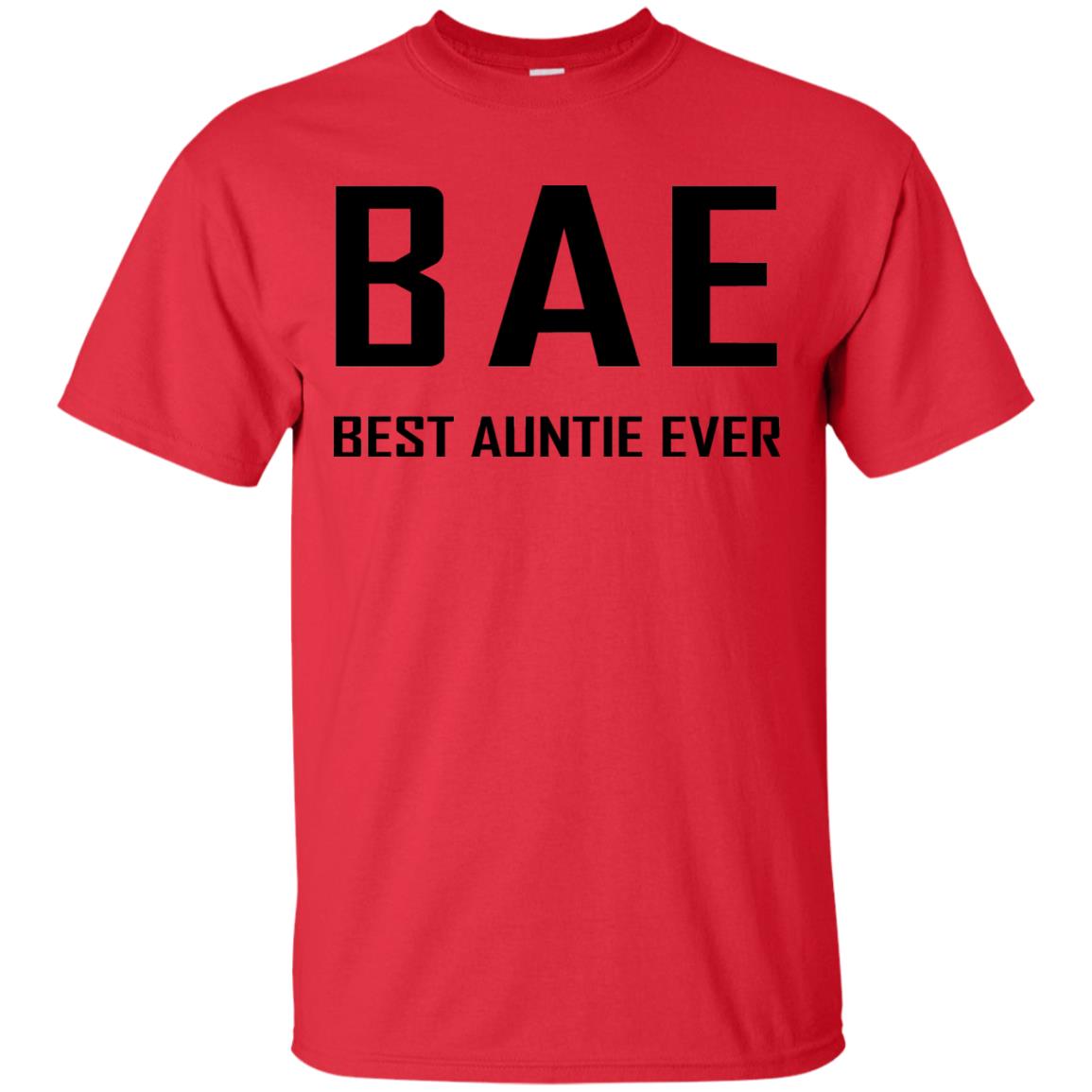 Best Aunt Ever Family Shirt Red