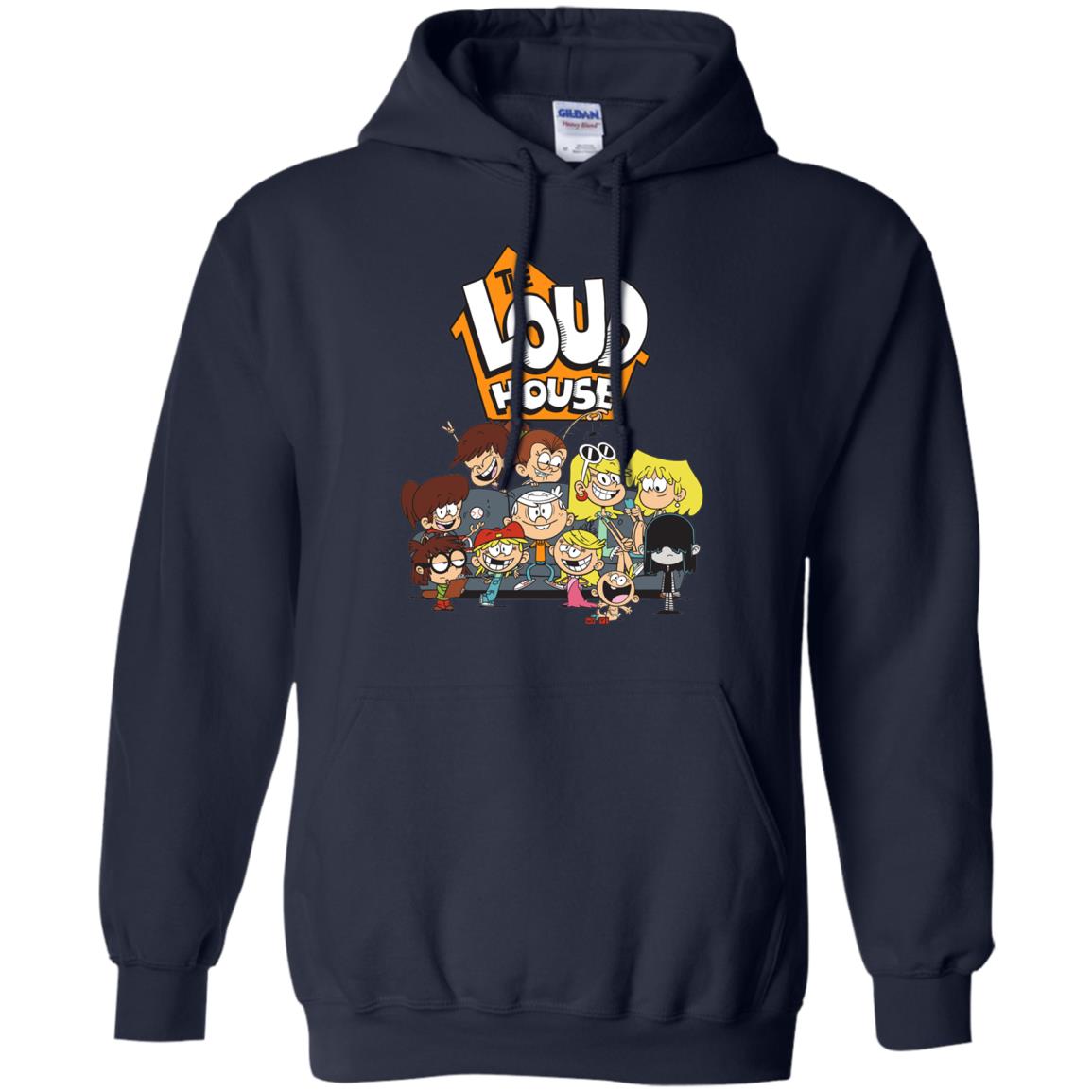 Nickelodeon The Loud House Character T-shirt Navy